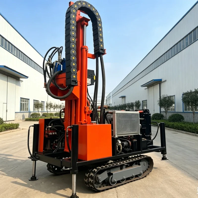 Customized Stable‑type Air‑water Dual‑purpose Drilling Rig, Water Well Drilling & Engineering Equipment