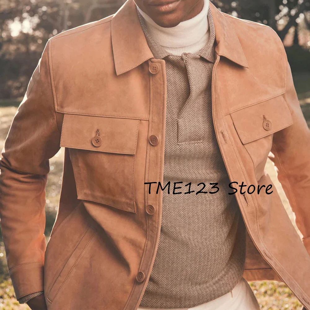 

Повседневные мужские пиджаки для мужчин Мужская замшевая куртка Элегантный мужской костюм Топ Новые куртки Мужское социальное пальто Элегантные мужские пальто Мужской полу