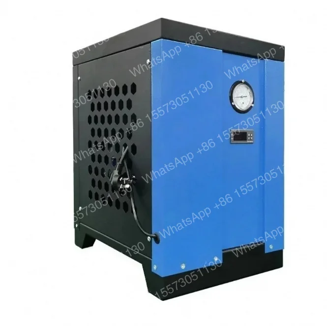 100CFM 220V Aluminum Heat Exchange Refrigerated Compressed Air Dryer