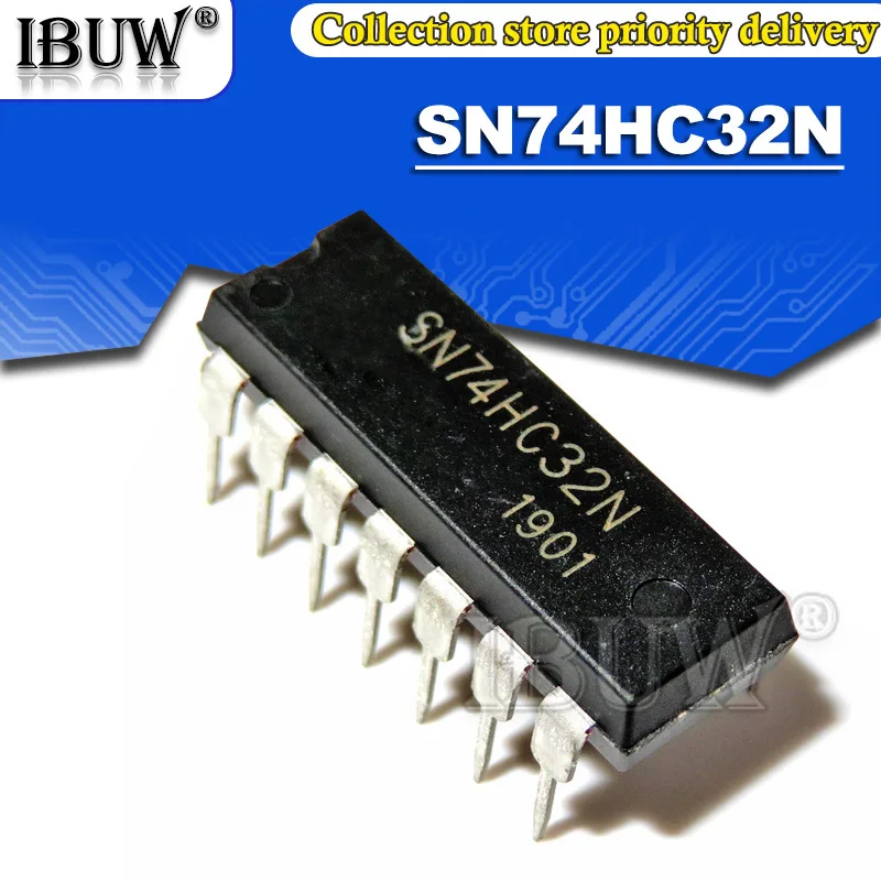 10PCS SN74HC32N DIP14 SN74HC32 74HC32N 74HC32 DIP IC integrado
