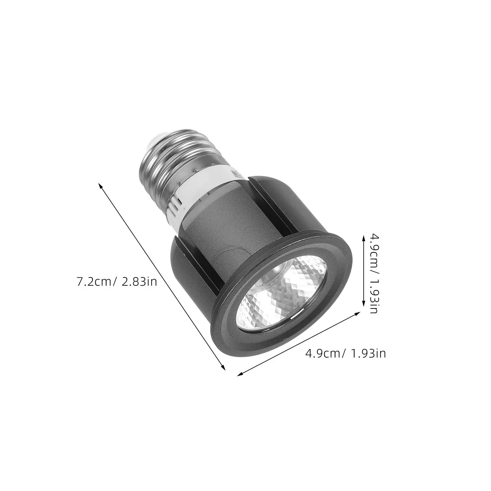 LED Spotlight Lamp Cup E27 Base Chip Brightness Stable Constant Current Wide Voltage Aluminum Indoor 5W Spotlight Cup