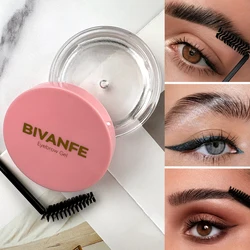 BIVANFE Natural Eyebrow Soap Cruelty Free Eye Brow Styling Soap Gel Set Eyebrow Enhancer Mascara Brow Freeze Wax