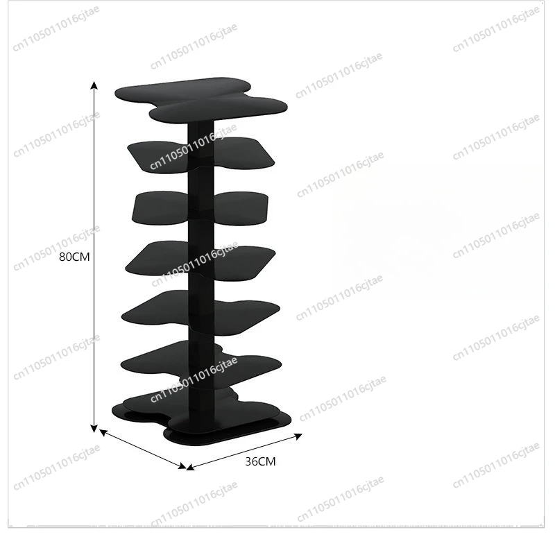 For Spiral Invisible Bookshelf Floor Storage Rack Living Room Corner Bookcase Multi-layer Creative Shelf