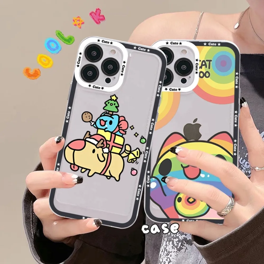 bugcat capoo Phone Case For Samsung A 10 20 30 70 13 21 32 72 22 51 52 53 71 73 32 4g 32 5g Fundas