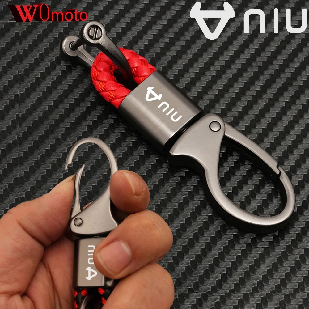 For Niu Kqi3 Pro M1 M+ N1s Ngt N1 U1 U+ Us U+a U+b Uqi NQi GT NXT RQi MQi Moto Accessories Keychain Keyring Key Holder Rope Belt