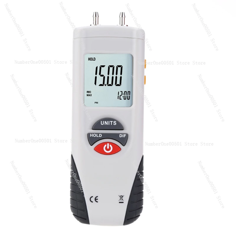 HT-1890 Precision 0.3% FS Differential Pressure Gauge Digital Natural Gas