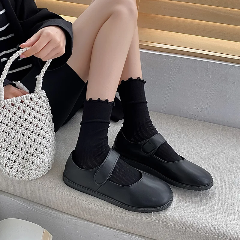 Solid Color Loose Long Socks Hollow Out Breathable Summer Women Socks Ultra-thin Transparent Mesh Fishnet Lace Crystal Silk Sock image 5