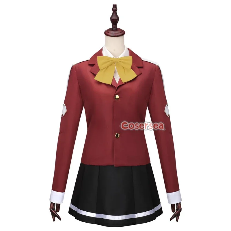 

Fairy Tail 100-летнее платье Quest Венди Марвелл, женская форма, наряд на Хэллоуин, полный комплект, Cosersea Венди Марвелл, карнавальный костюм