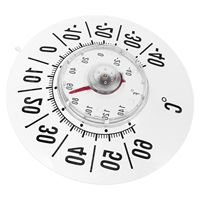 Large Suction Cups Thermometer Window Temperature Gauge Hygrometer Outdoor Thermometers For Home Baby Room Greenhouse Use