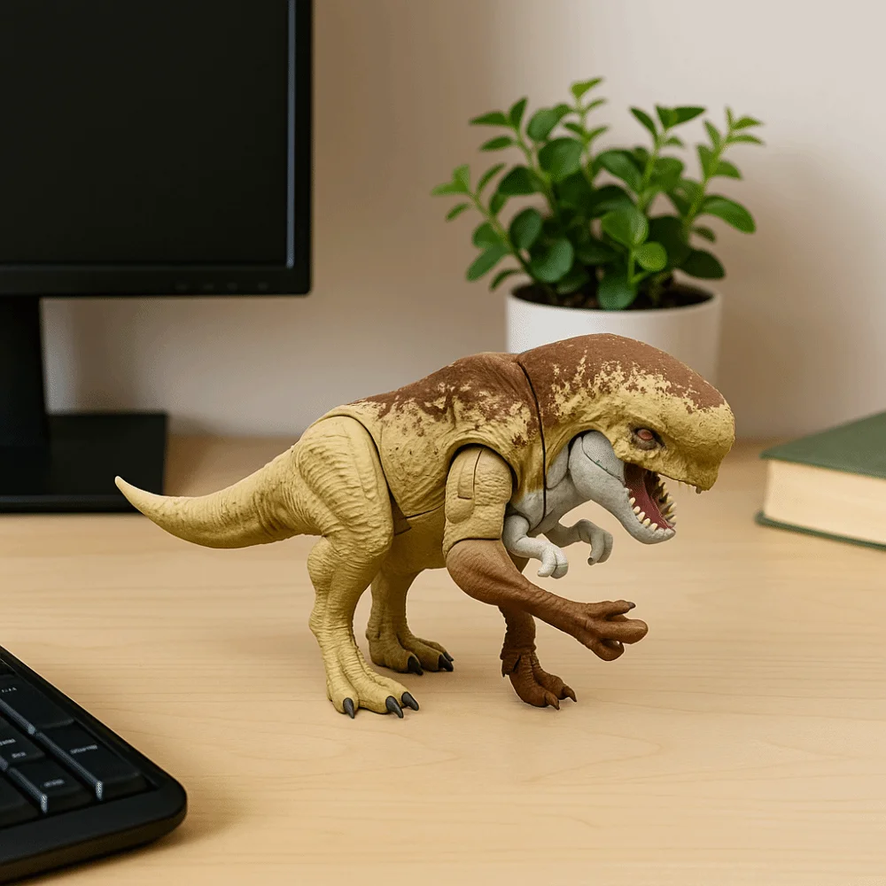 

Resin Simulation Dinosaur Action Figures Statue Handmad Realistic Dinosaur Model Toy Collectible Animals Figure