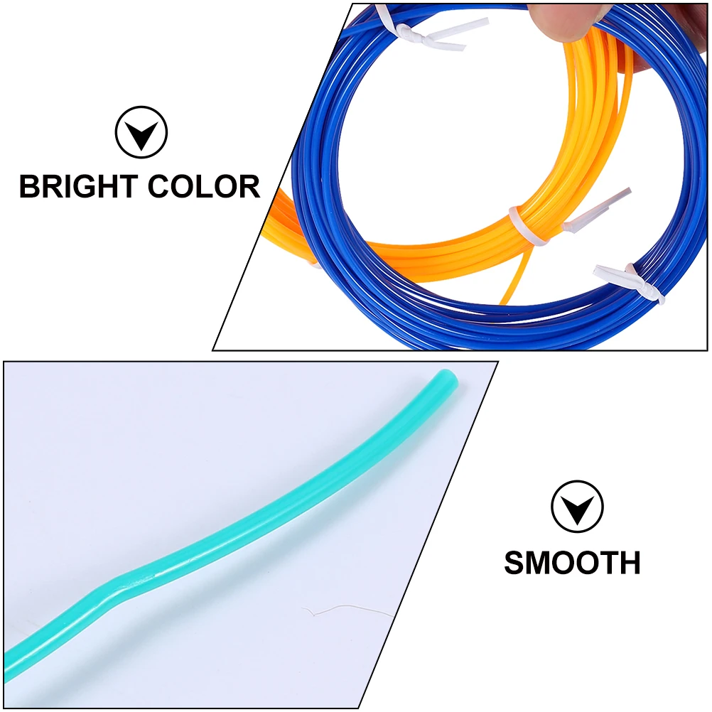 

30Pcs High Success Rate 3D Printing Filament Refills Bright Color PLA For Creative Projects