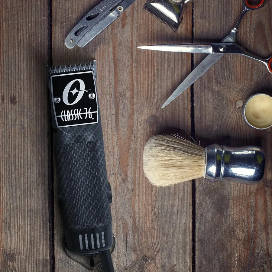 Professional Salon-Grade Hair Clipper with Detachable Carbon Fiber Blade for Precision Styling and Long-Lasting Performance in