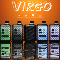 Genuine Dry Herb Vaporizer ANIX VIRGO Herbal Temperature Control Tobacco Smoke Vape Pen 1300mah Battery OLED Screen E-cigarette