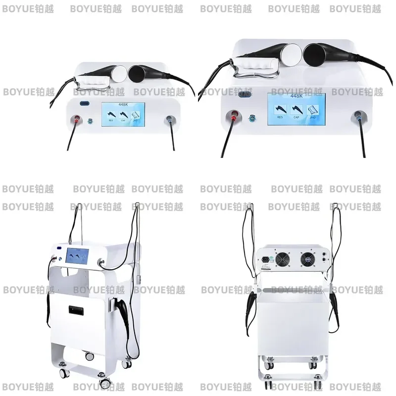 448K High Frequency Facial Massager Skin Tightening Device Body Detox Cell Balance Therapy Instrument for Face Lifting