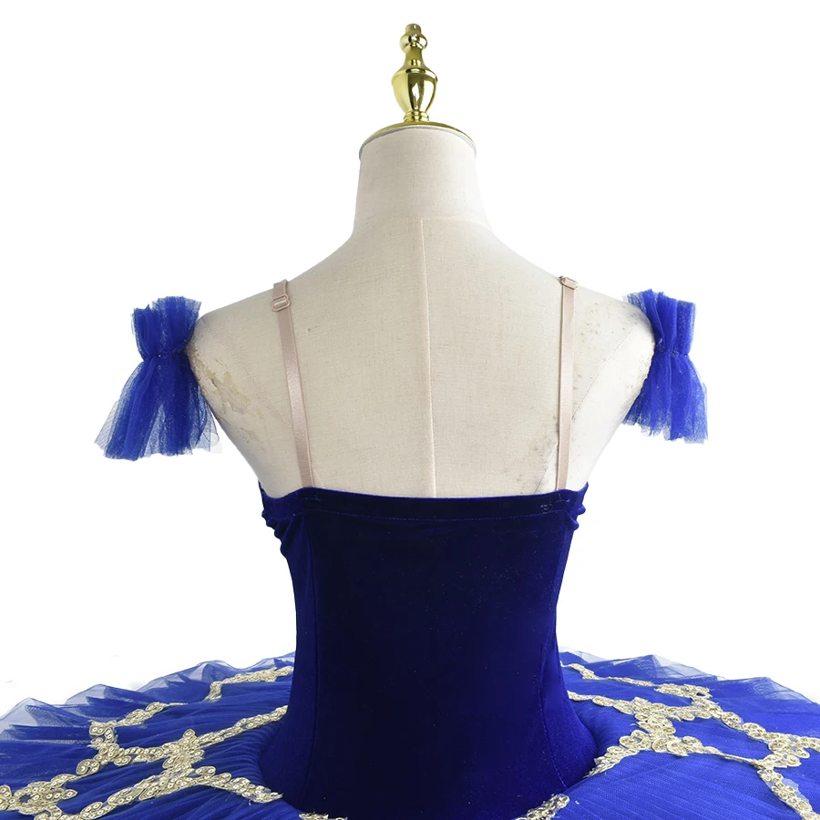 الأزرق الاطفال الكبار المهنية الباليه توتو راقصة الباليه فستان الأميرة في سن المراهقة الفتيات بحيرة البجع ملابس رقص ملابس الطفل الباليه الزي