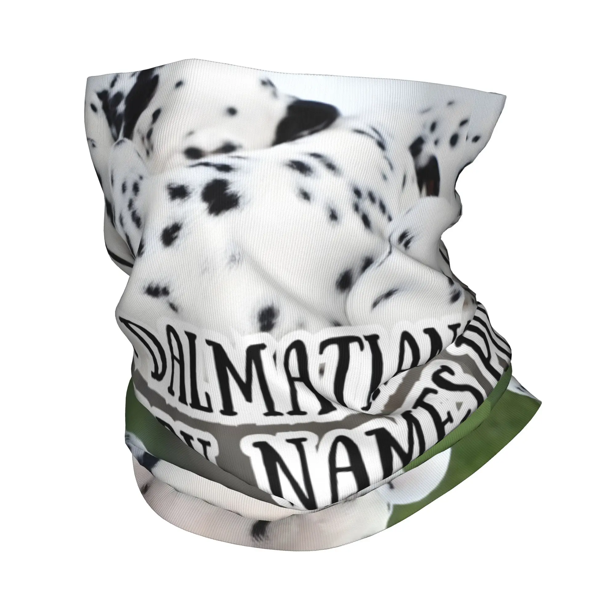

101 Dalmatians Cartoon Dog Bandana Neck Cover Bicycle Face Scarf Cycling Face Mask Hiking Unisex Adult