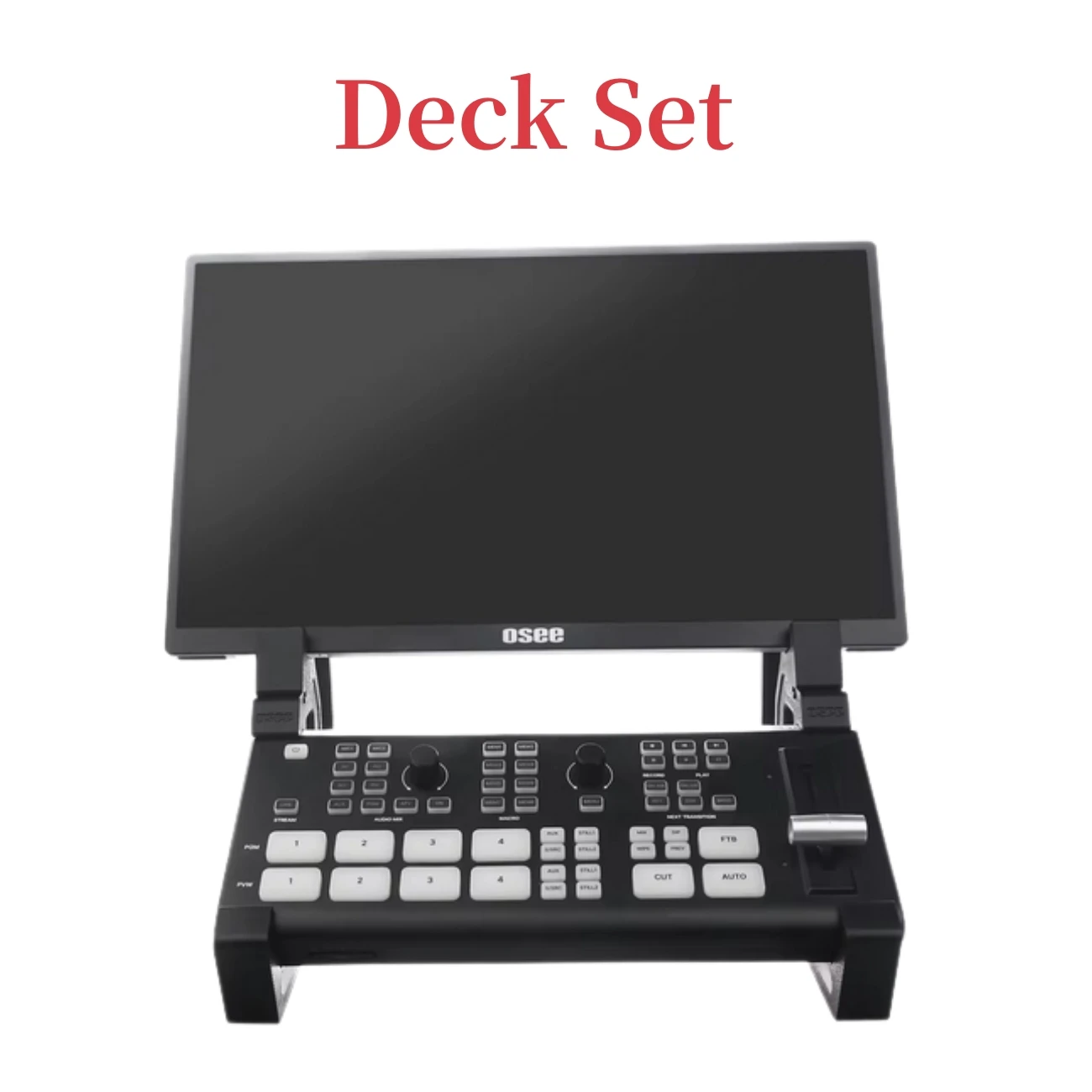 Osee Combo Stand for Osee GoStream Deck and Monitor, Cold Shoe
