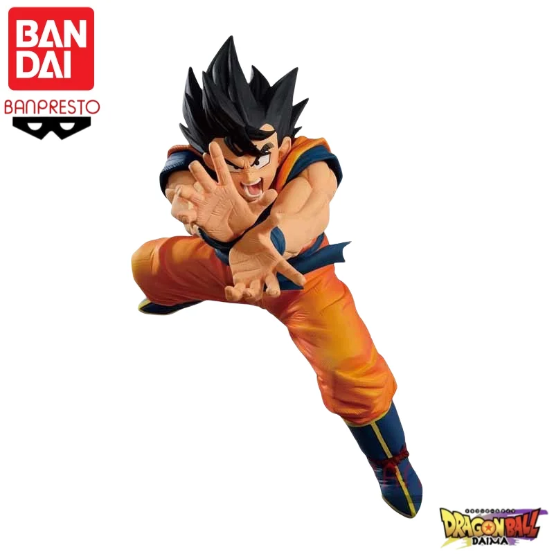 in stock Original BANDAI BANPRESTO Dragon Ball Son Goku Model toys action figure Garage statue Collectible Ornaments
