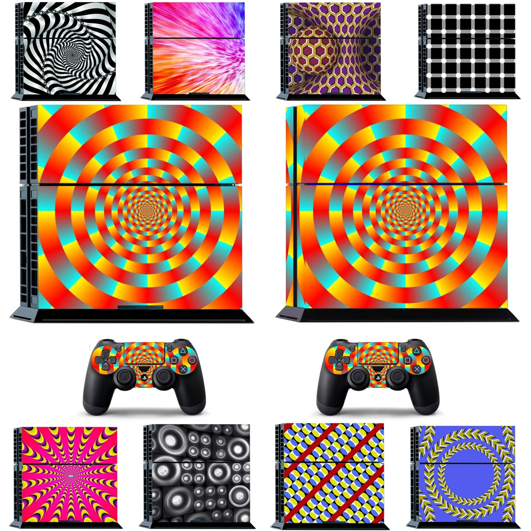 Visual Sense 3018 Vinyl Skin Sticker for Sony PS4 PlayStation 4 and 2 controller Skins Stickers