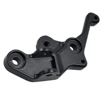 Reposapiés delantero izquierdo para motocicleta, soporte de Pedal apto para Kawasaki Ninja400 Z400 2018 2019 2020 2021 2022, negro