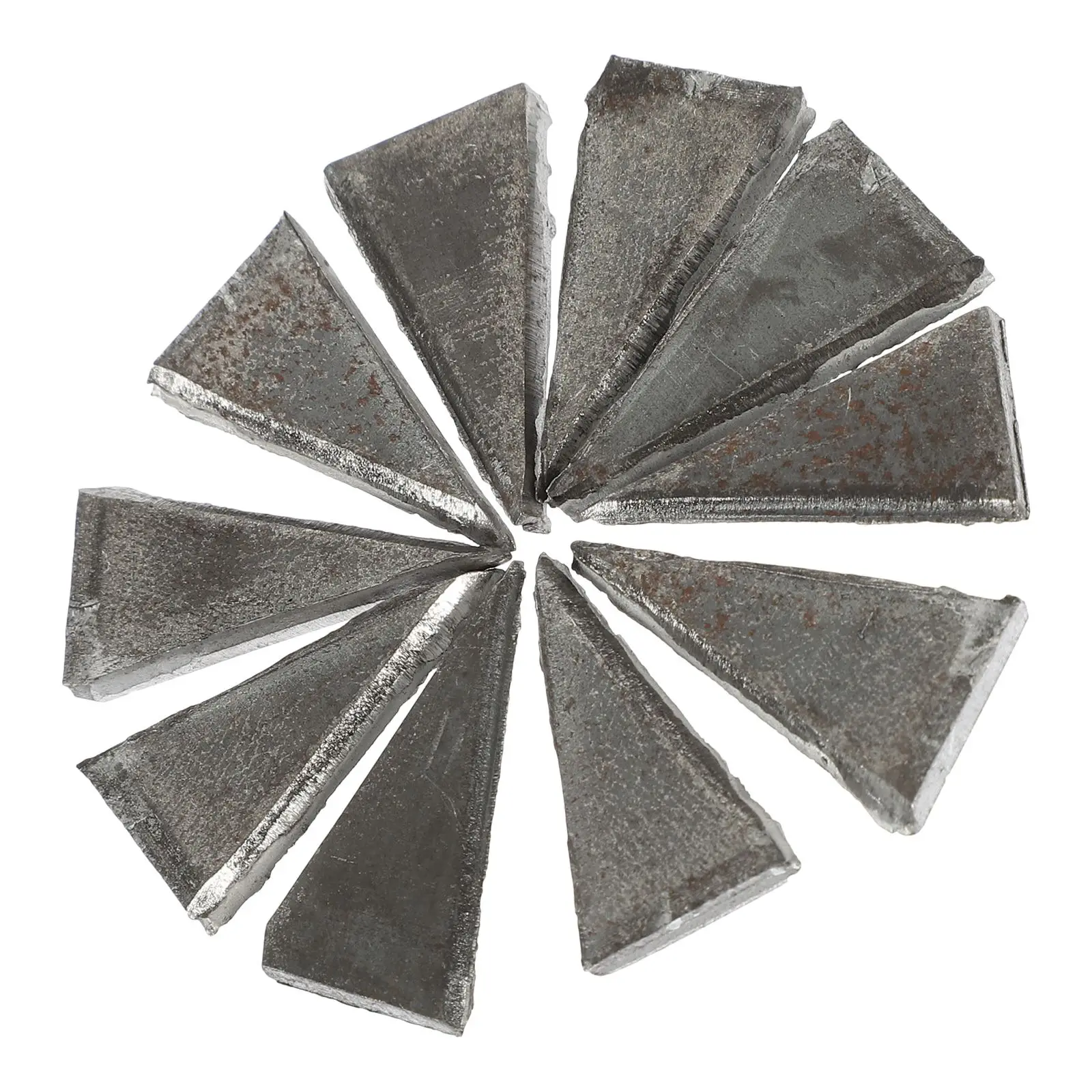 20pcs Triangle Reinforcement Wedges High-carbon Steel Tools Durable Practical Installation Supplies
