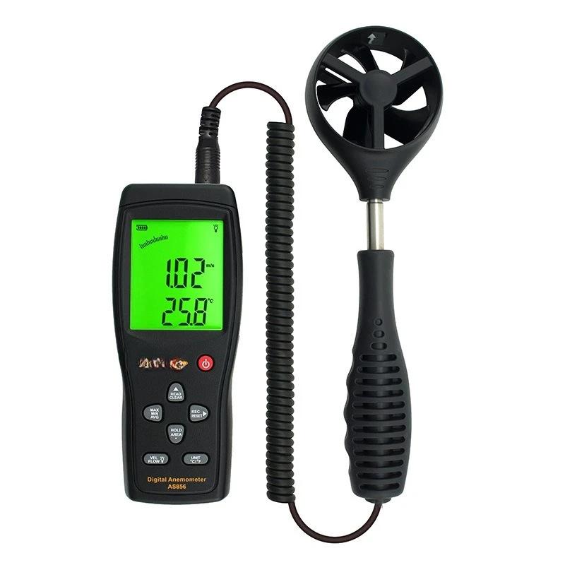 

Handheld anemometer online speed air volume pressure test