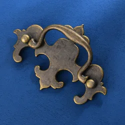 -408 European antique cabinet door handle drawer closet door hardware strip small handle