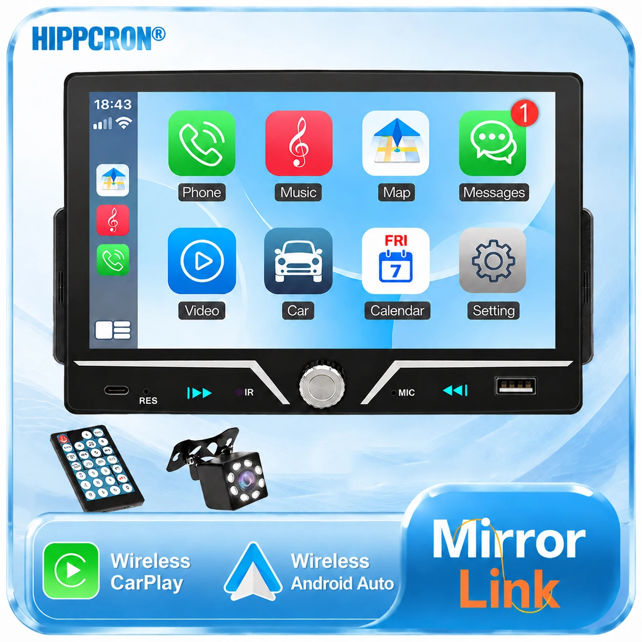 hippcron-7-car-radio-1din-wireless-carplay-android-auto-mirror-link-mp5-player-stereo-ips-touch-screen-1024-600-bt50-type-c
