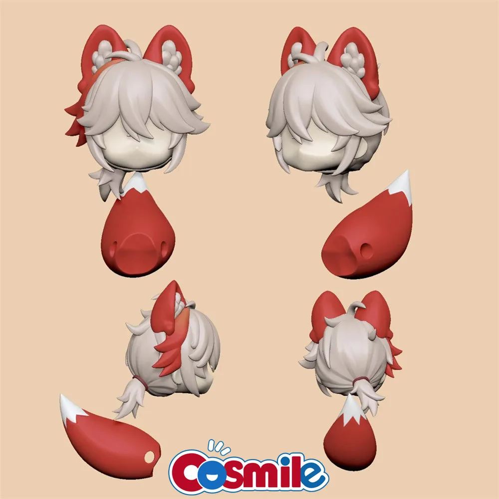 Cosmile Game Genshin Impact Kaedehara Kazuha OB11 OB22 1/12 BJD Hair Wig Anime Cosplay Props Cute Lovely C