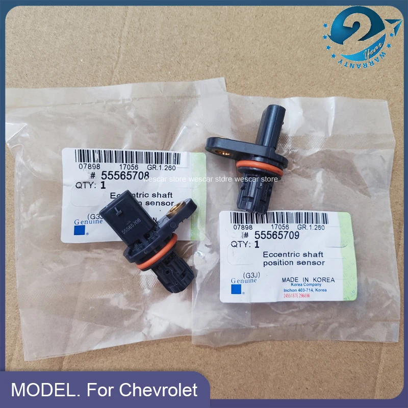 2Set Camshaft Position Sensor For Daewoo Chevrolet Cruze Aveo Sonic Opel Vauxhall Pontiac OEM# 55565708 55565709 Car Accessories