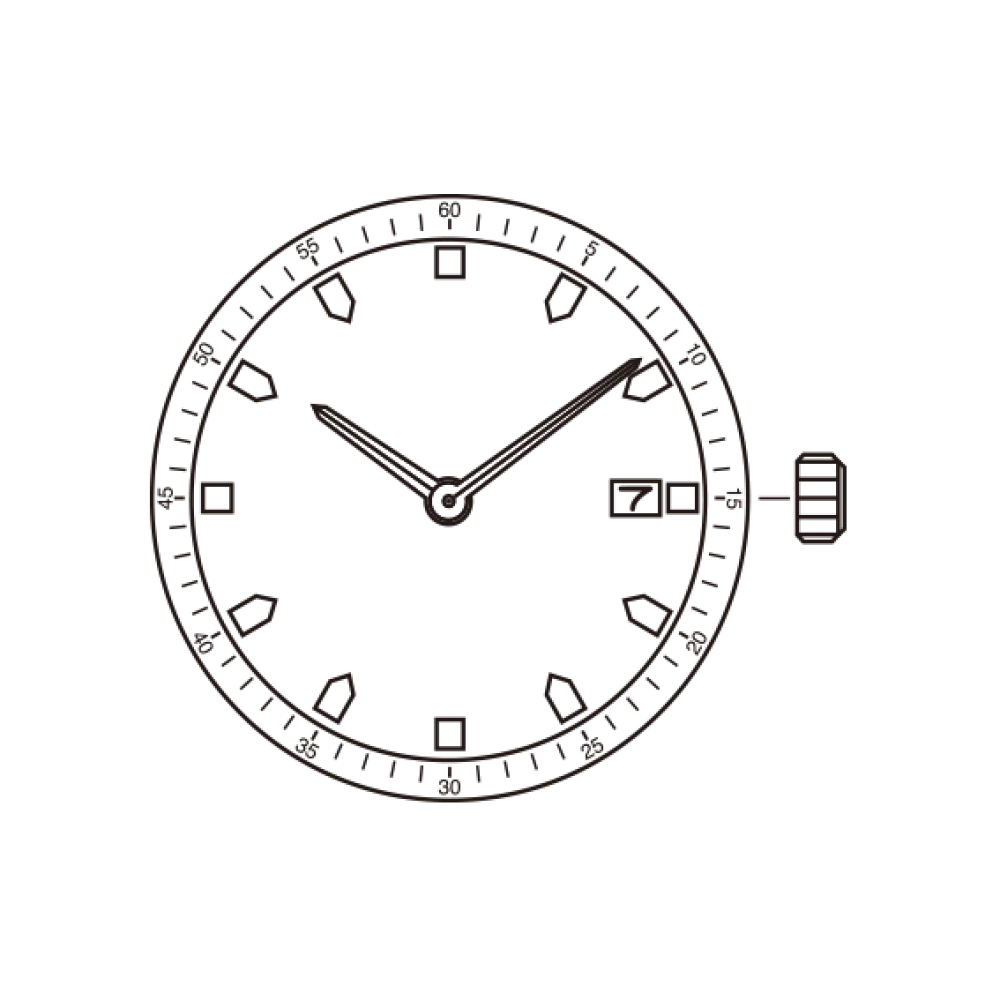 9U15 Slim | Gerakan gerakan Super ramping. Sempurna untuk desain dengan profil yang sangat tipis. Ukuran: 10 1/2 ''cm; Tinggi: 2.33mm