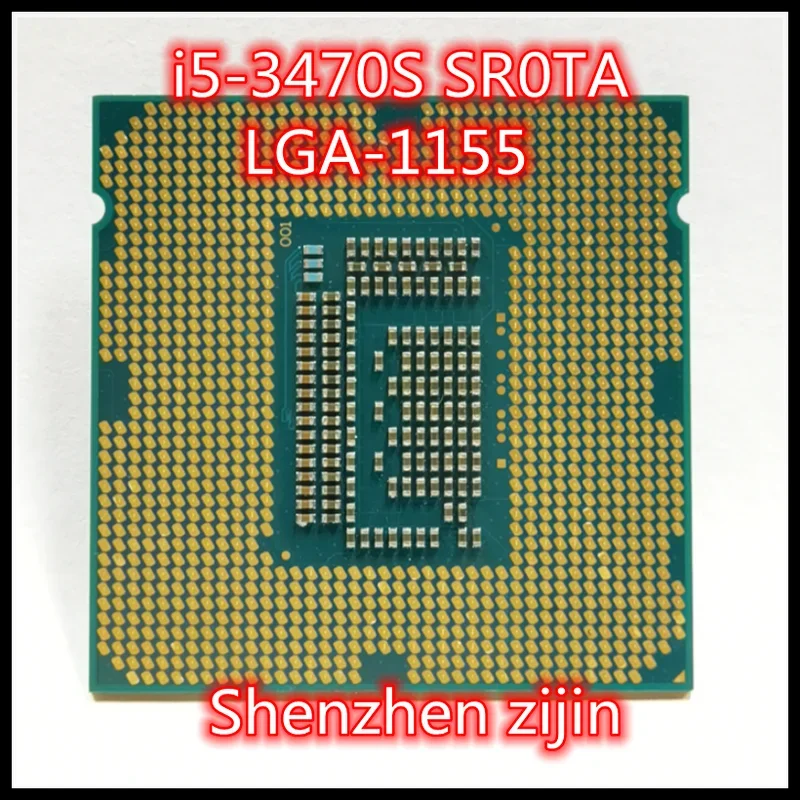 I5-3470S i5 3470S SR0TA 2.9 GHz رباعية النواة رباعية موضوع معالج وحدة المعالجة المركزية 6 متر 65 واط LGA 1155