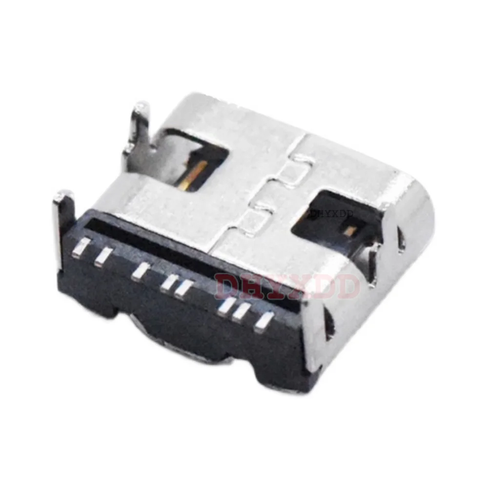 Conector USB 3,1 tipo C 8 P hembra, interfaz de alimentación, cabezal de carga, 8 pines, SMT, Conector de ángulo recto