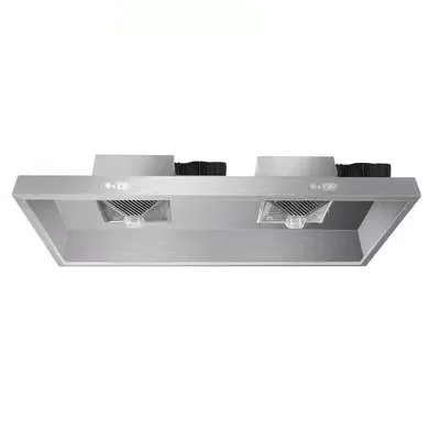 Stainless Steel Cooker Vent Range Hood System for Restaurant Hotel Commercial Kitchen Hood Exhaust Extractor