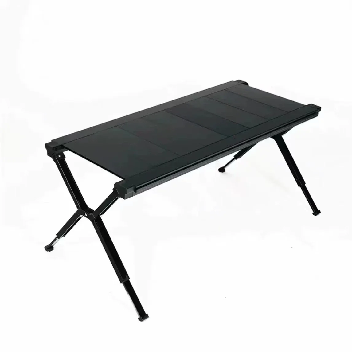 Portable Aluminum Alloy Folding Roll-up Outdoor Garden Table and Chair Set for Camping BBQ Picnic Dining Kitchen or Gym Use
