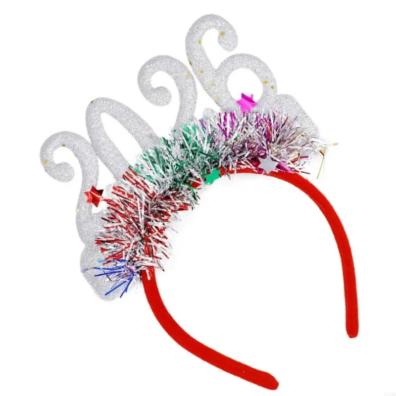 2026 Nieuwjaarsavond viering Festival Haarband Glitters Hairhoop voor Festival 6XDA