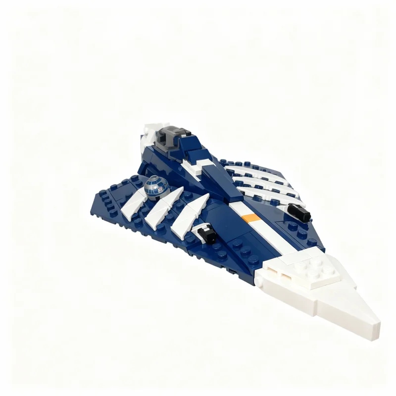 278pcs MOC Plo Koon's Delta-7 Plo Koon Star Battle Model Building Blocks Construction Toy Christmas Gifts Birthday Collection