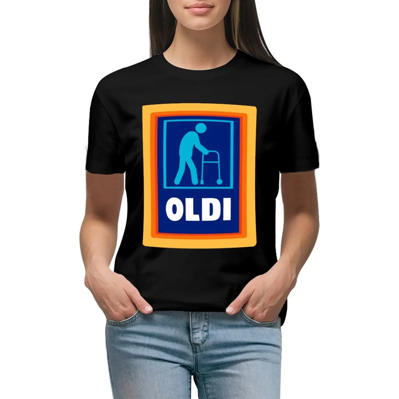 

Oldi T-Shirt graphics sports fans customizeds aesthetic clothes new edition t shirts for Women