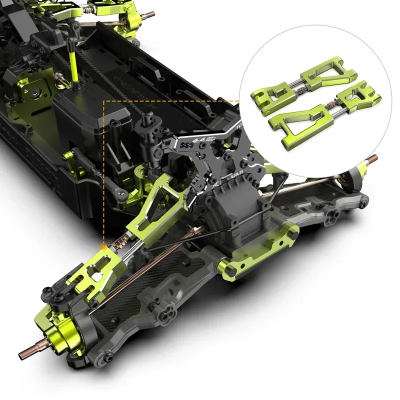 Rlaarlo RC Cars Metal Upgrade Parts for OMNI-TERMINATOR 1/10 RC Model Car Monster Truck Accessories