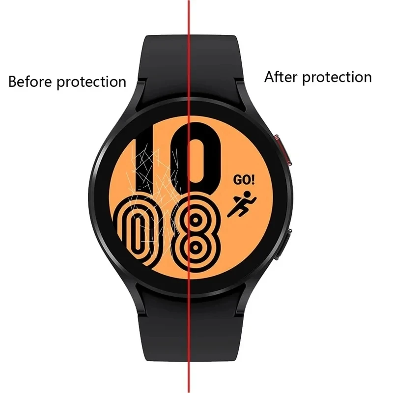 5Pcs Hydrogel Protective Screen Protector Film For Samsung Galaxy Watch 3 4 5 6 40mm 41mm 42mm 44mm 45mm 46mm