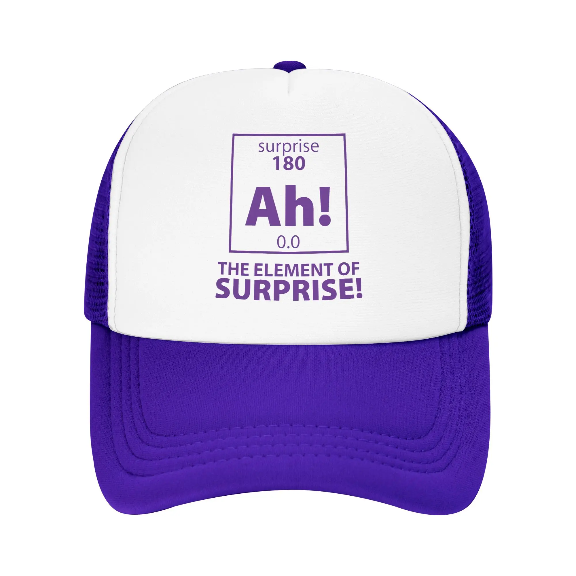 Element of Surprise  Mesh Baseball Caps Unisex Fashion Sun Hats Symbols  Hats Breathable Polyester Sun Caps Summer Trucker Hat