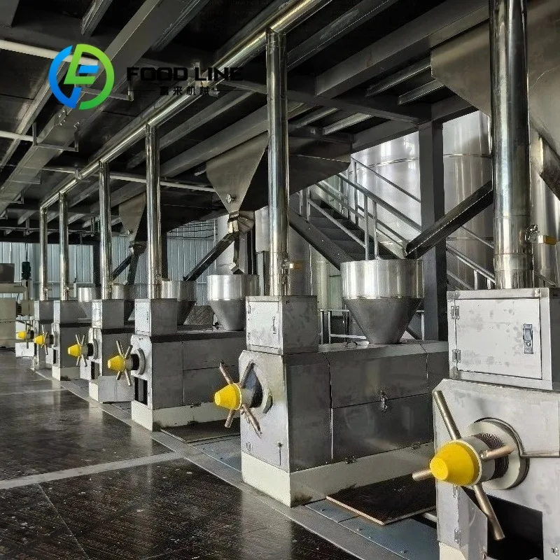 10TPD Soybean Oil Pressing and Refining Production Line Turnkey Peanut Oil Mill Plant  for Edible Oil Production