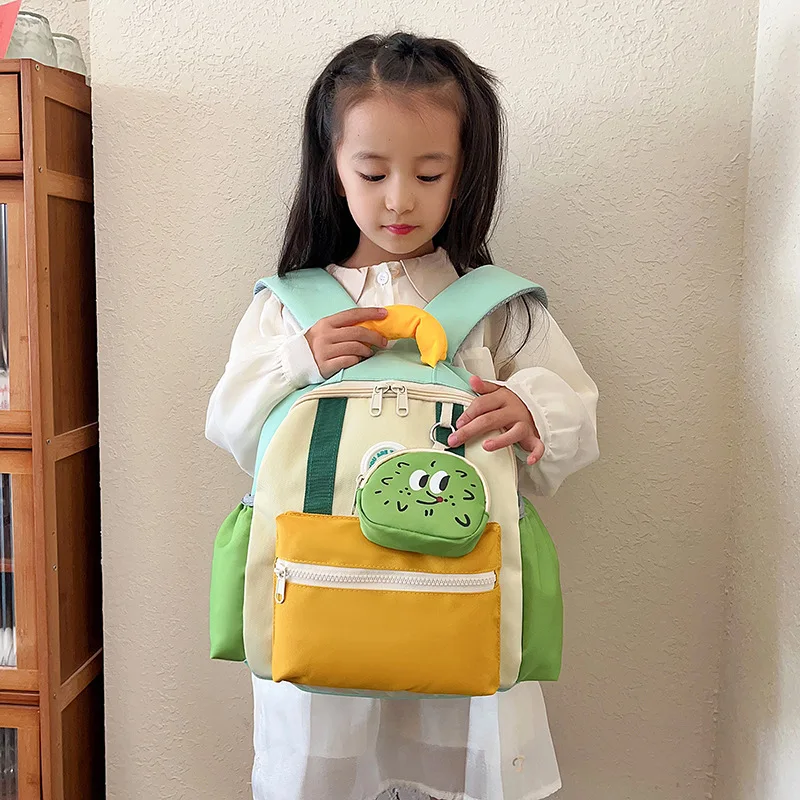 Children's Backpack Kindergarten Primary School Student Lightweight Girl Boy Schoolbag