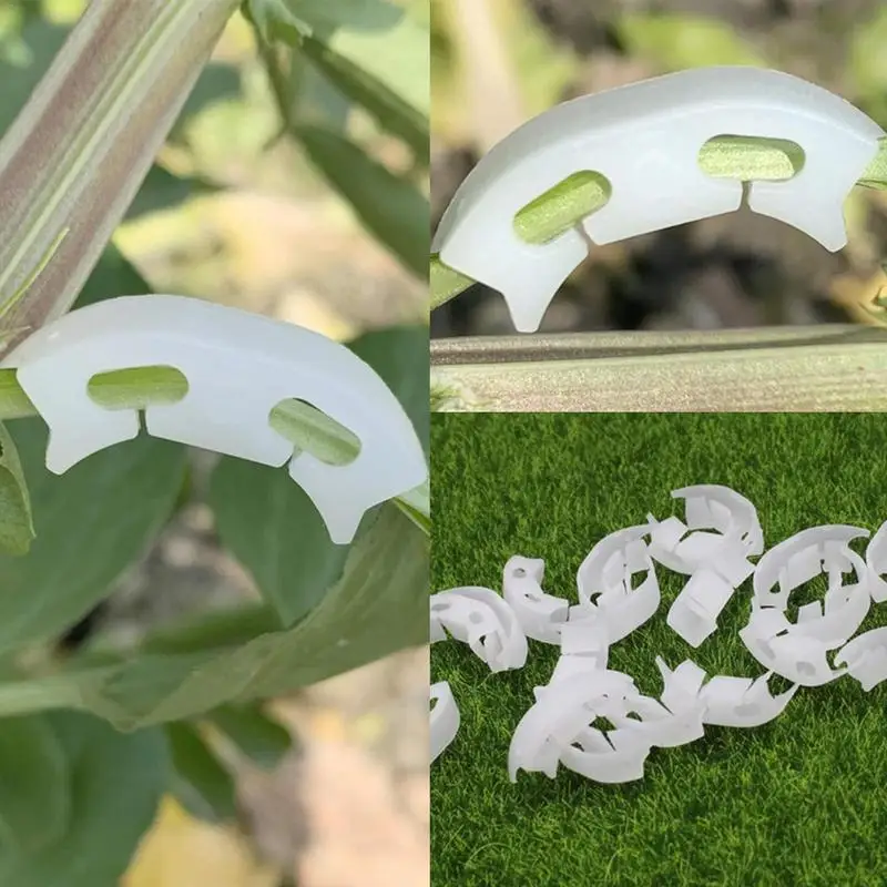 50Pcs 90 Degree Plant Benders Trainer Growth Manipulation Tutors For Plants Clips Bending Twig Clamps Planting Trainer Clips