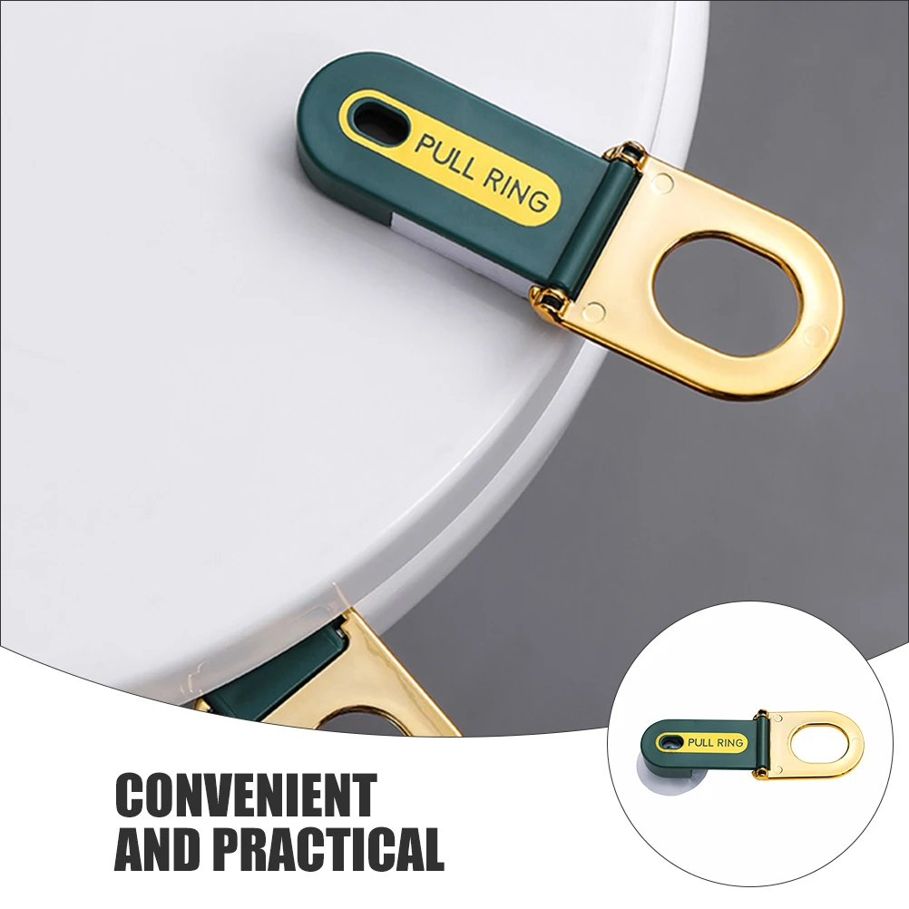 

4 шт., подъемник для сиденья унитаза, HIPS, пластик, простой дизайн, двойные способы крепления, клей на присоске, домашний офис, отель, ресторан