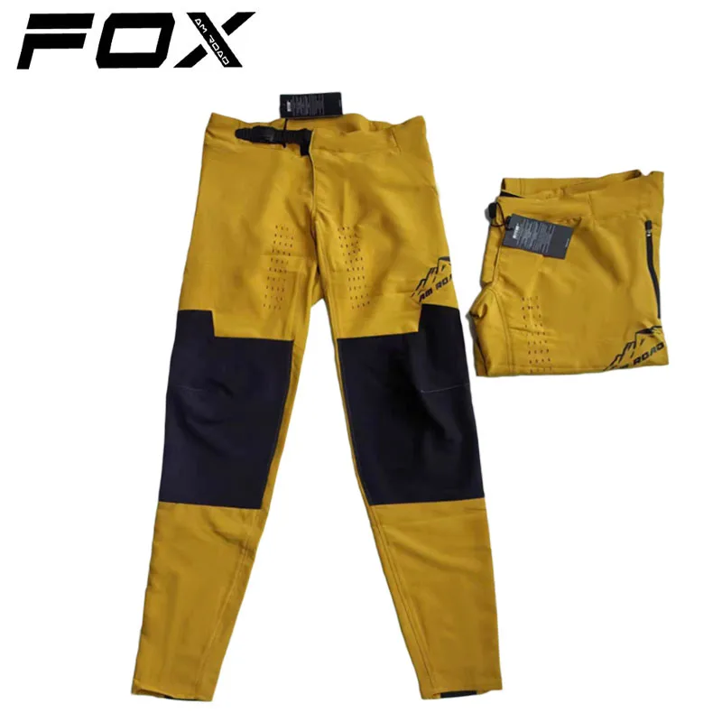 

New AM ROAD FOX MX MTB DH Pants Ride Mountain Bike Pants Motocross Dirt Bike BMX XC Enduro Cycling Pants Bicycle Pants