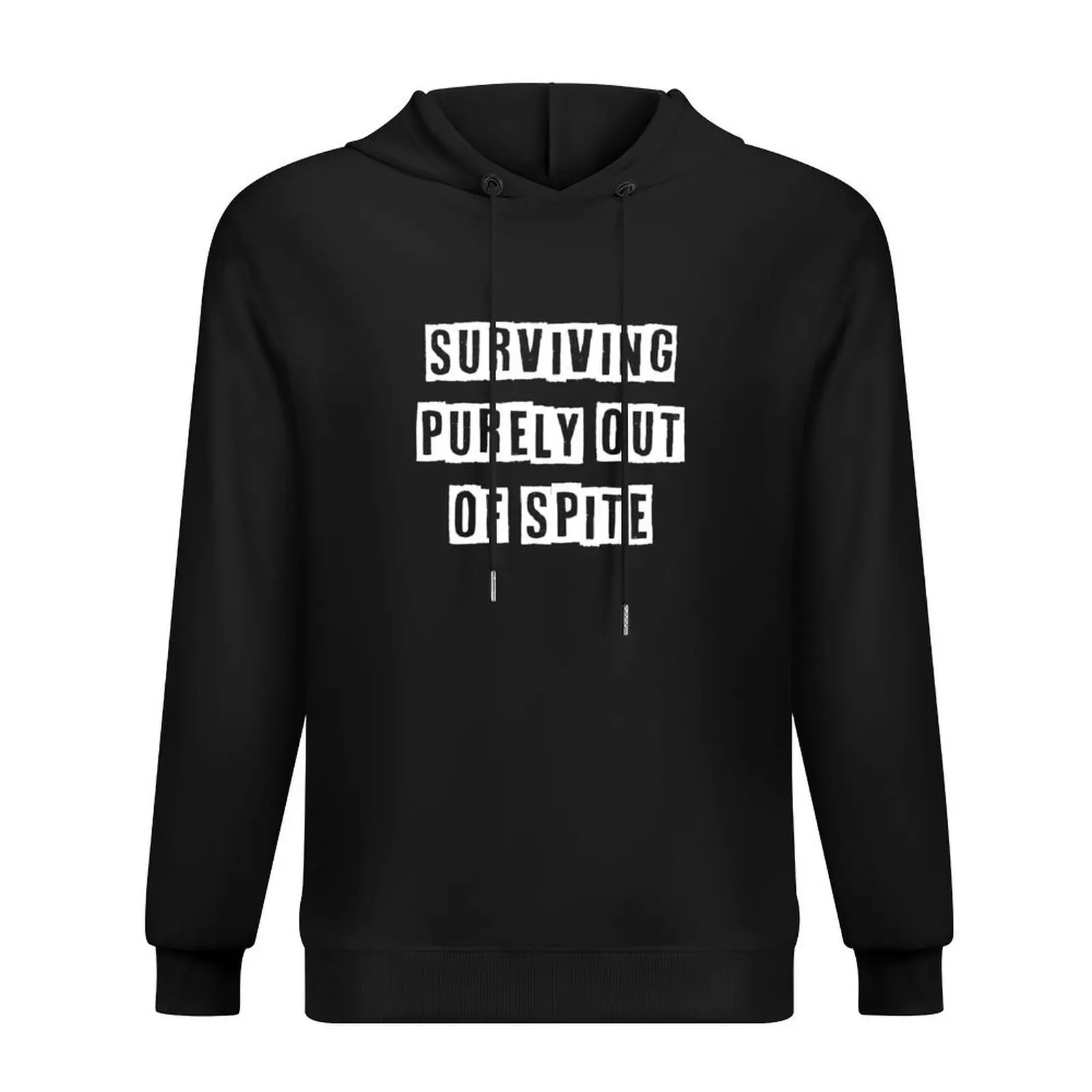 

Surviving Purely Out Of Spite t shirt Hoodie korean autumn clothes men clothing men's sweat-shirt anime clothes hoodie men