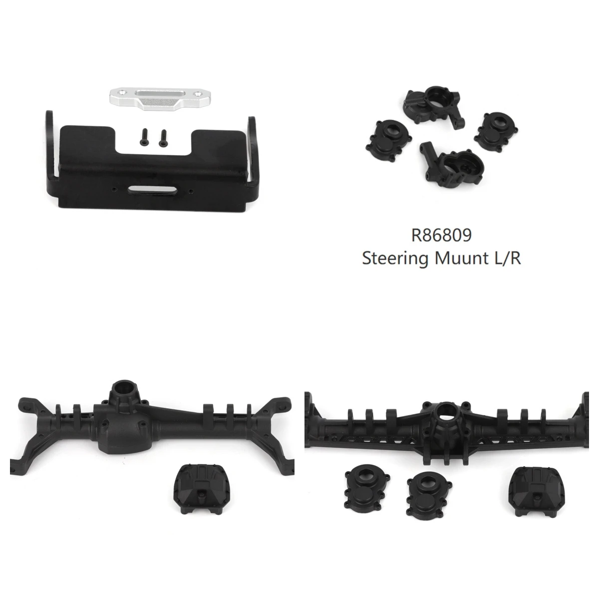 RGT spare parts R86857 R86809 R86858 R86859 for EX86170PRO Challenger 1/10  Realistic Crawler 4WD Off-road Vehicle