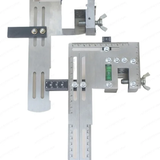 Villa Card Board, Elevator Rail Calibration Ruler, Guide Rail Positioning Ruler, Elevator Guide Rail Calibration Instrument