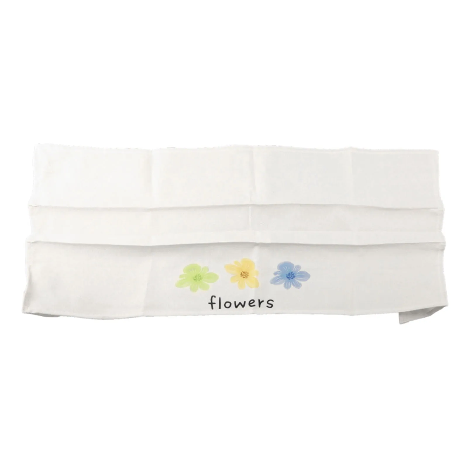 Linen heating dust cover that for shields heaters from dust and smoke residues designed for various sizes and tape attachment